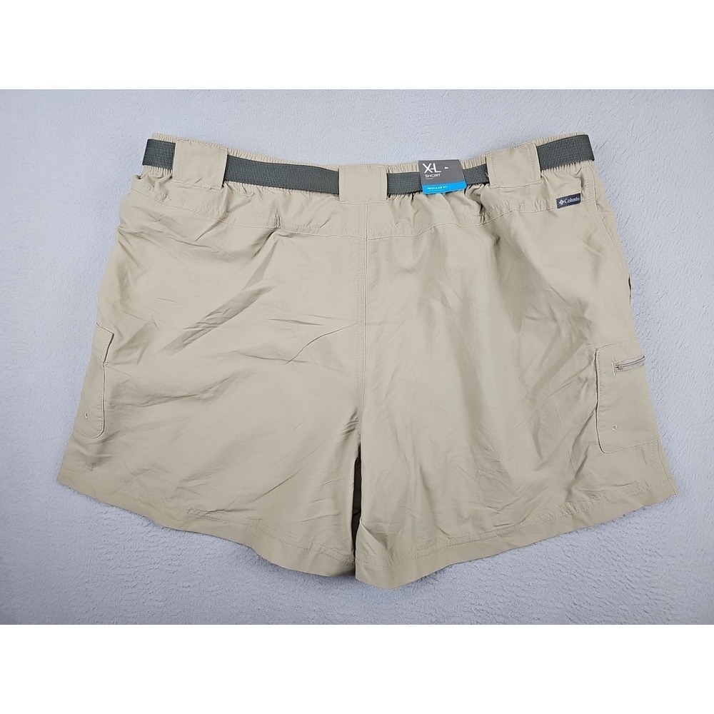 NEW Columbia Shorts Women's XL Khaki Nylon Cargo Hiking Belted Outdoor $45 - Picture 8 of 10